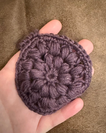 Crochet Skin Care Facial Wash Scrubby