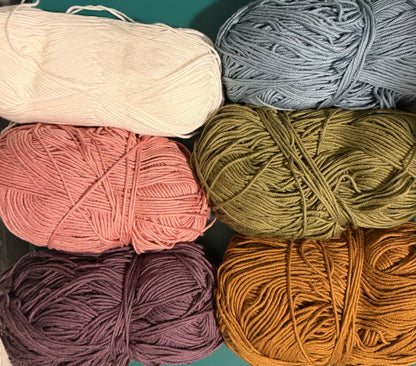 Crochet Skin Care Facial Wash Scrubby