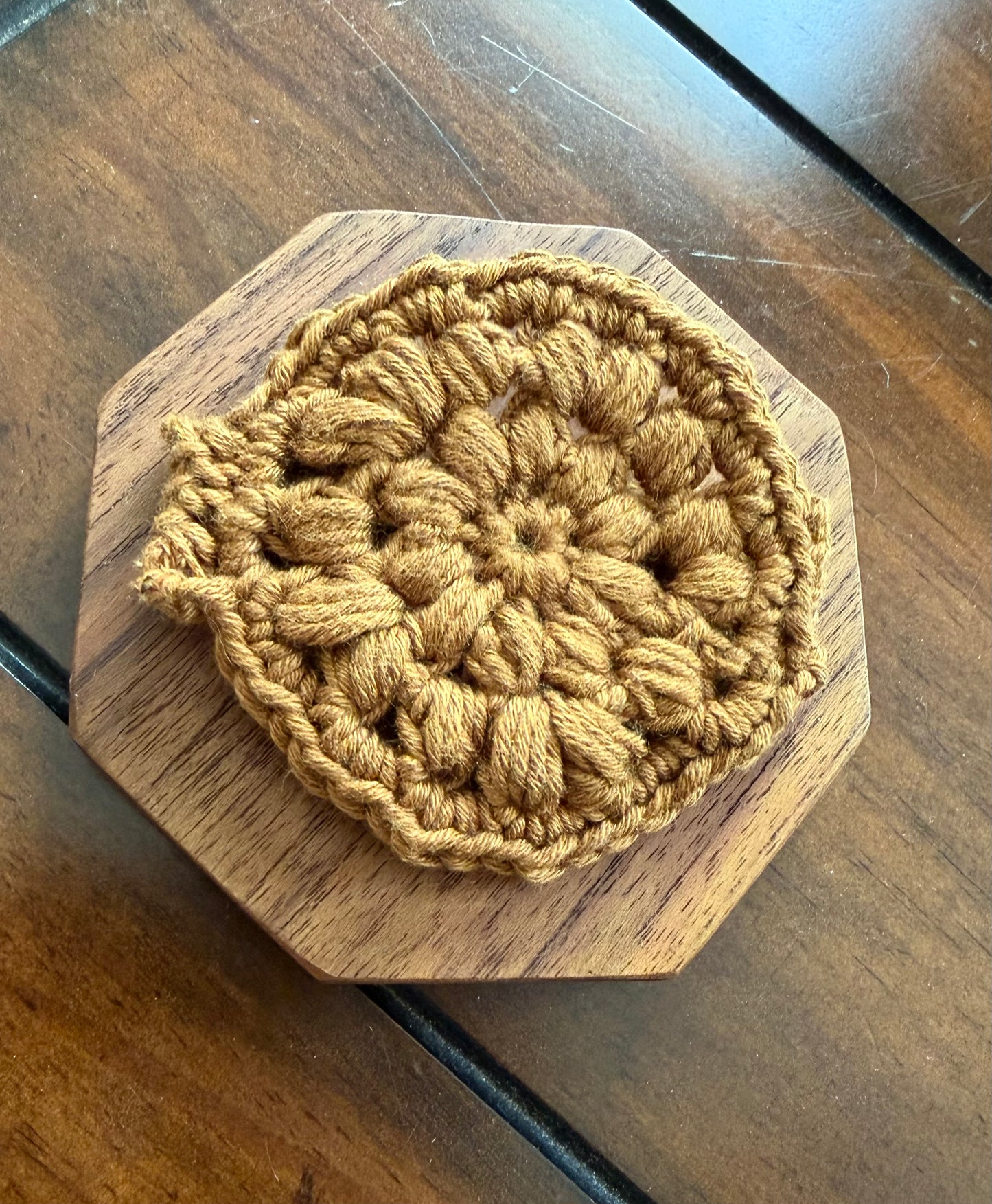 Crochet Skin Care Facial Wash Scrubby