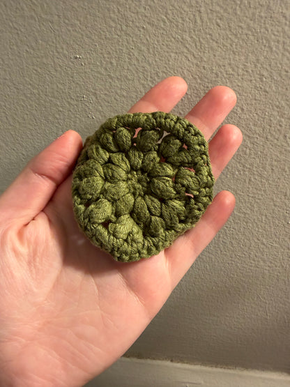 Crochet Skin Care Facial Wash Scrubby